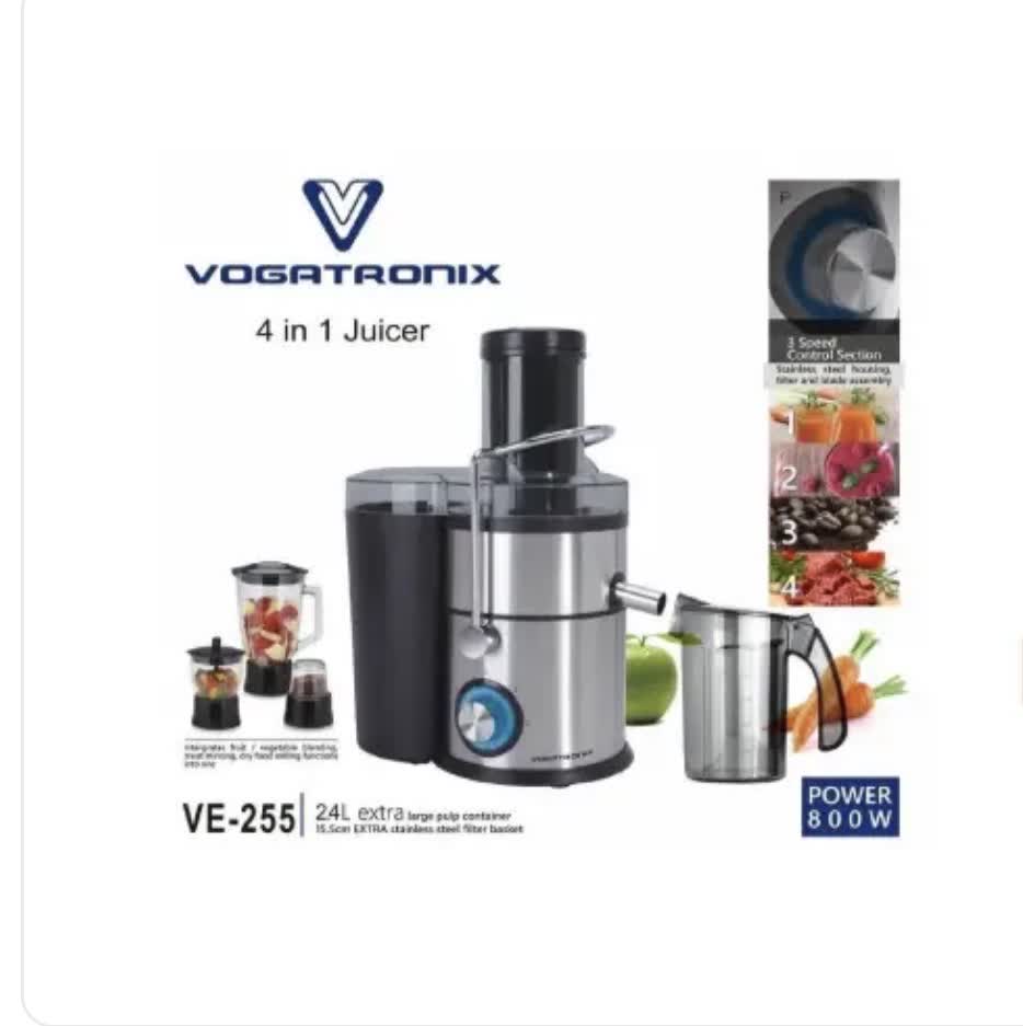 آبمیوه گیری 4 کاره وگاترونیکس مدل VE-255